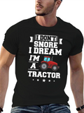 Funny Tractor Dream T-Shirt