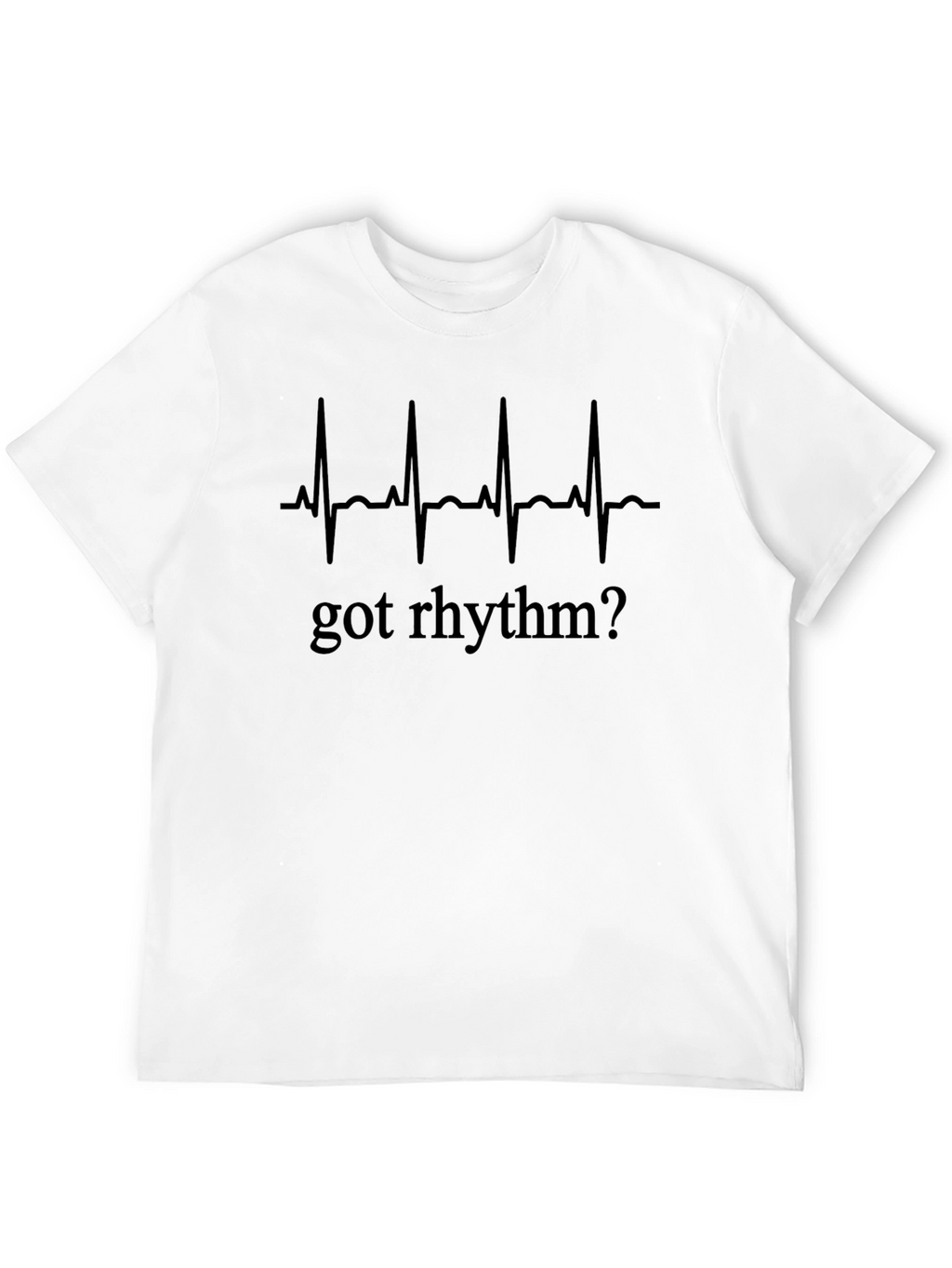 Got Rhythm? Graphic Tee - Mens Black T-Shirt