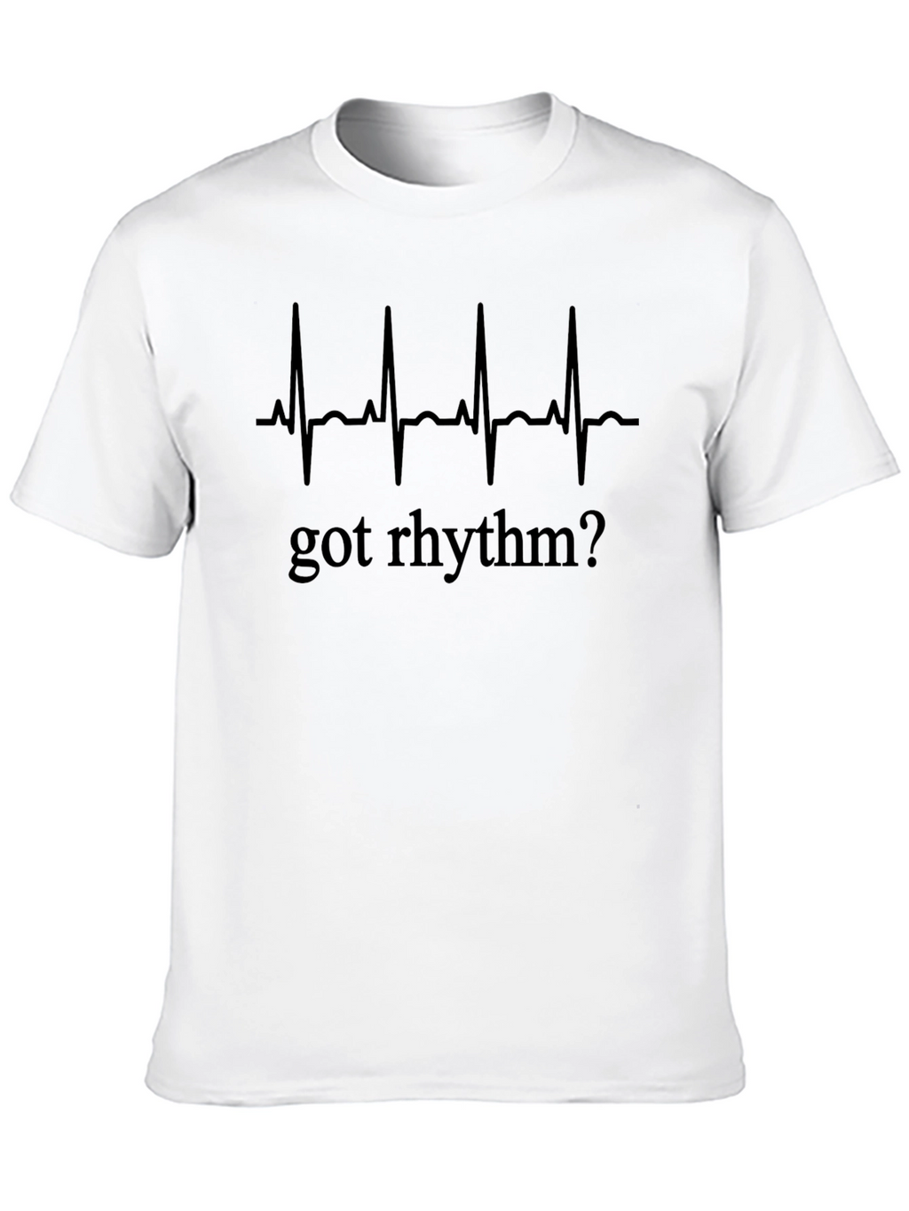 Got Rhythm? Graphic Tee - Mens Black T-Shirt