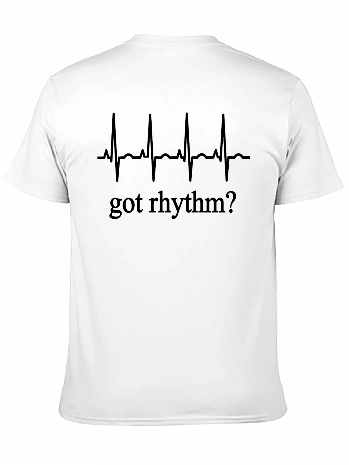 Got Rhythm? Graphic Tee - Mens Black T-Shirt