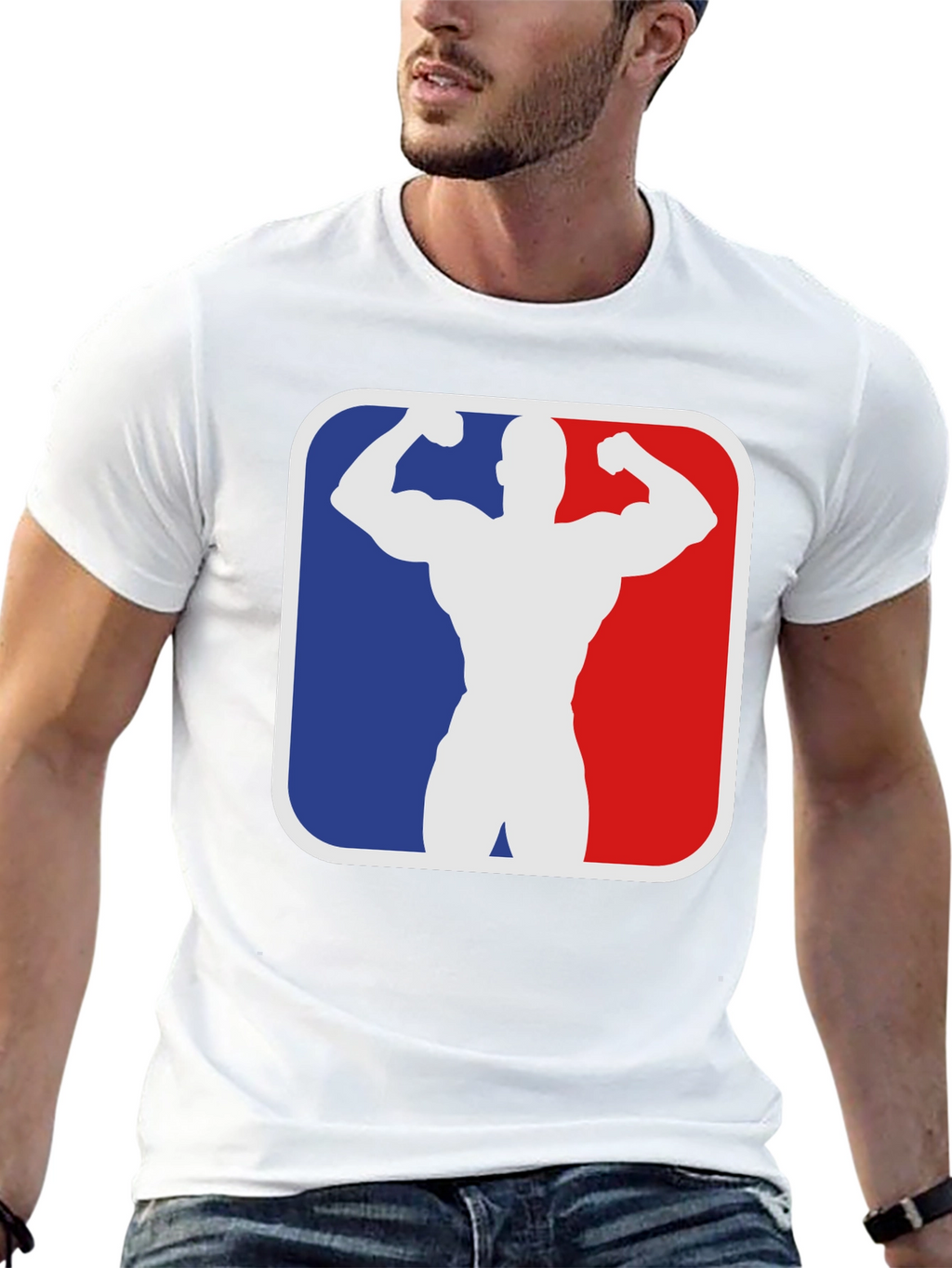Muscle Bodybuilding Gym T-Shirt - Black