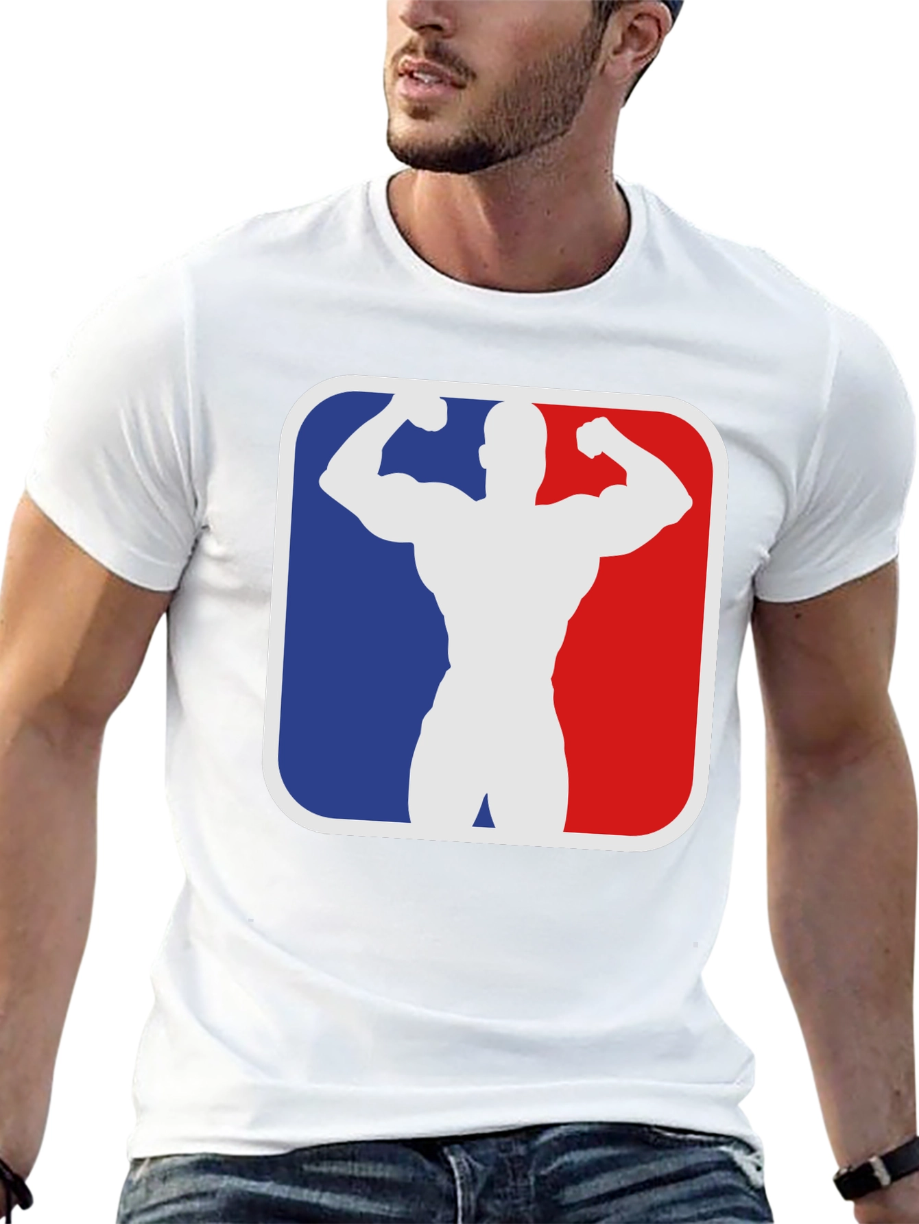 Muscle Bodybuilding Gym T-Shirt - Black
