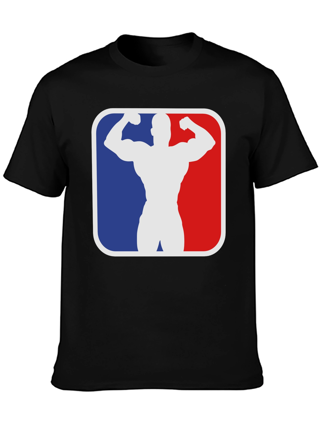 Muscle Bodybuilding Gym T-Shirt - Black