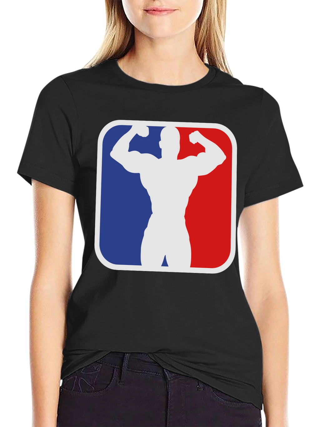 Muscle Bodybuilding Gym T-Shirt - Black