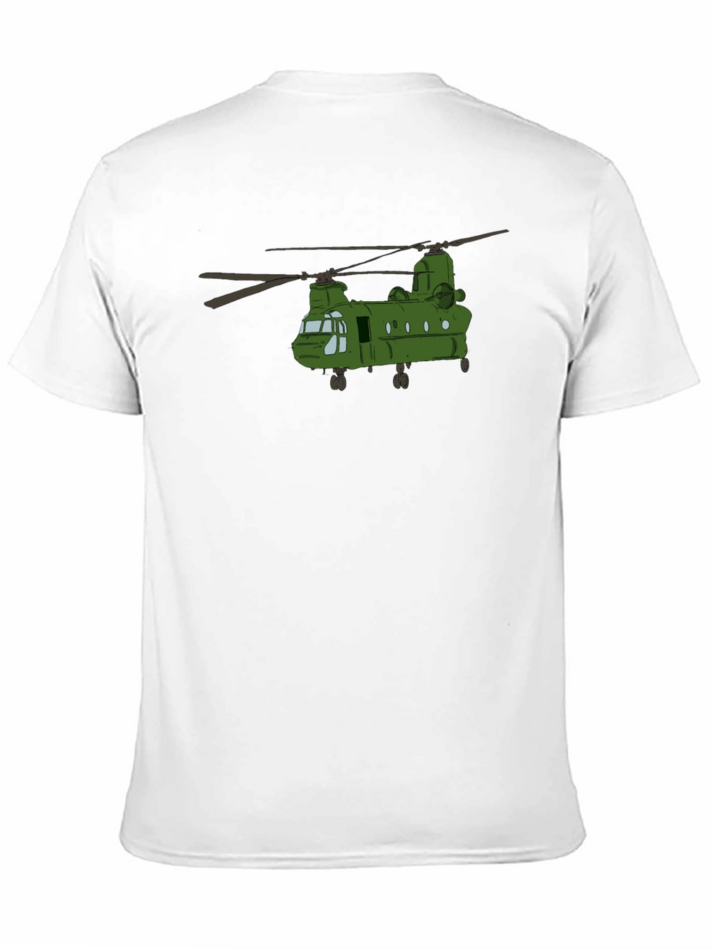 Chinook Helicopter T-Shirt - Military Aviation Tee