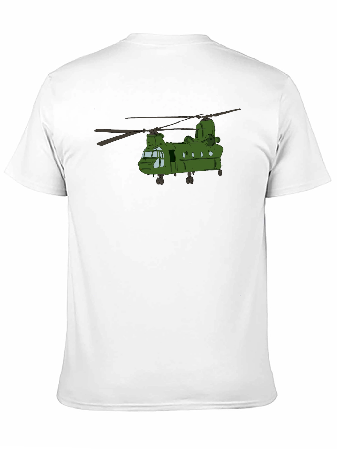 Chinook Helicopter T-Shirt - Military Aviation Tee
