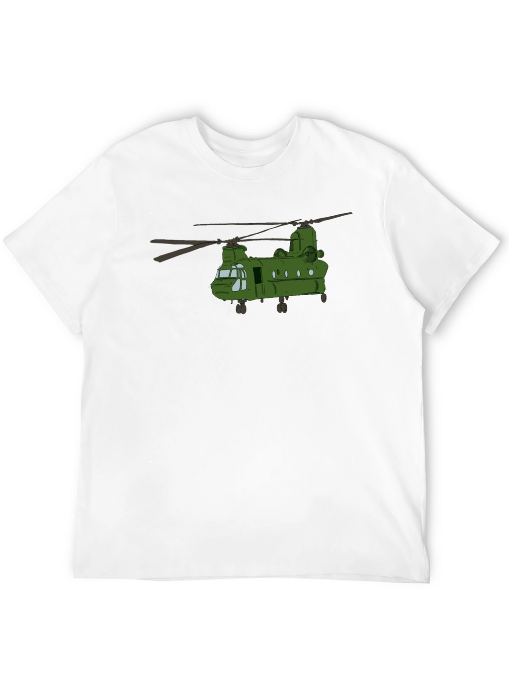 Chinook Helicopter T-Shirt - Military Aviation Tee