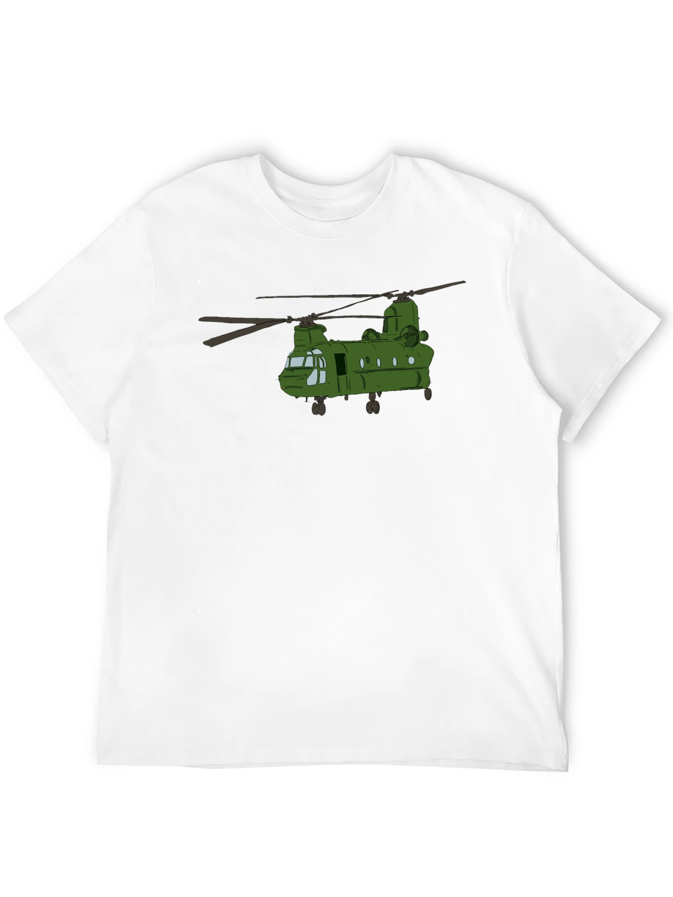 Chinook Helicopter T-Shirt - Military Aviation Tee