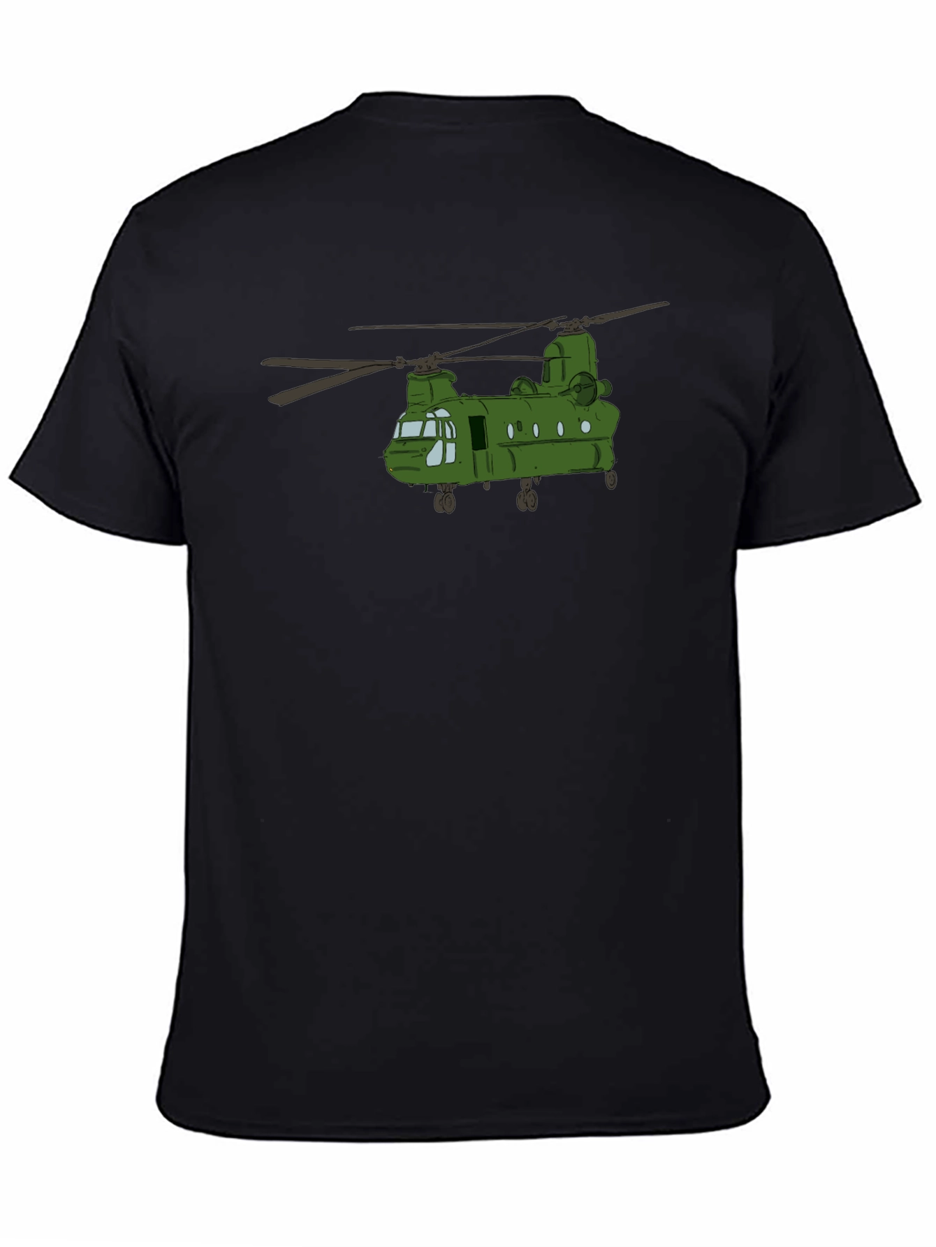 Chinook Helicopter T-Shirt - Military Aviation Tee