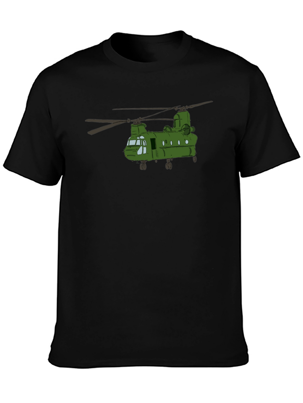 Chinook Helicopter T-Shirt - Military Aviation Tee