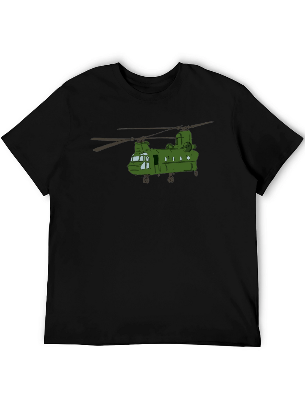 Chinook Helicopter T-Shirt - Military Aviation Tee
