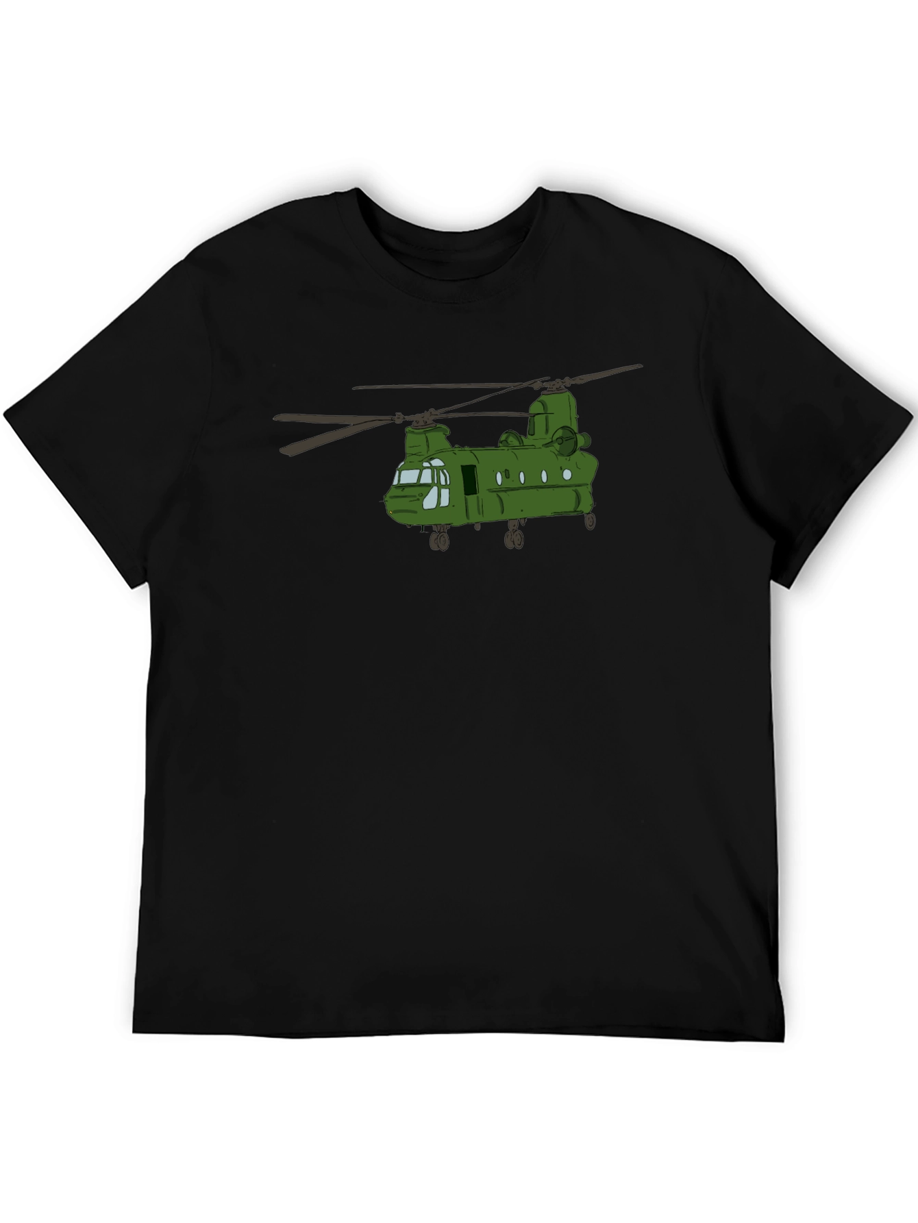 Chinook Helicopter T-Shirt - Military Aviation Tee