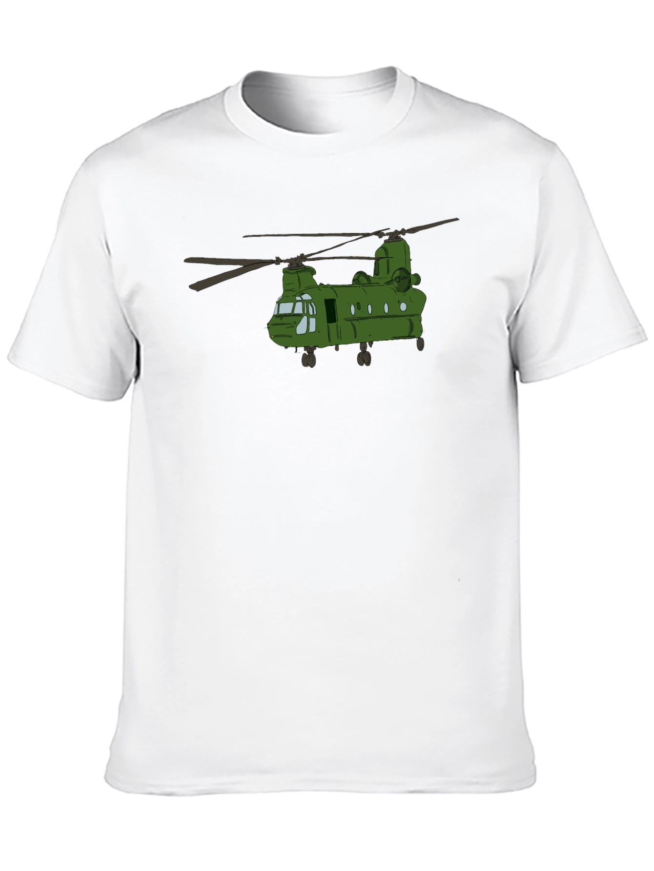 Chinook Helicopter T-Shirt - Military Aviation Tee