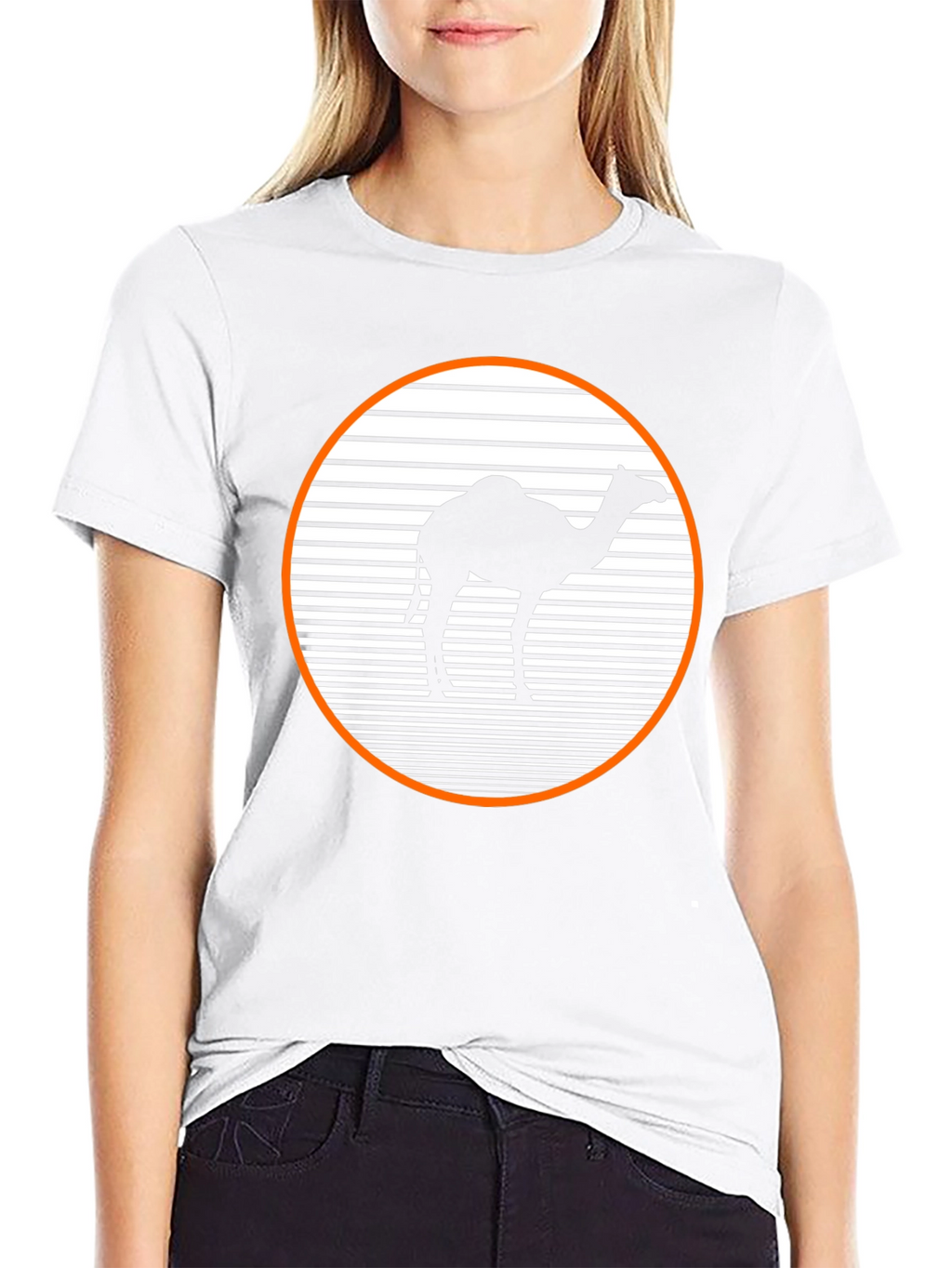 Retro Camel T-Shirt - Black Graphic Tee