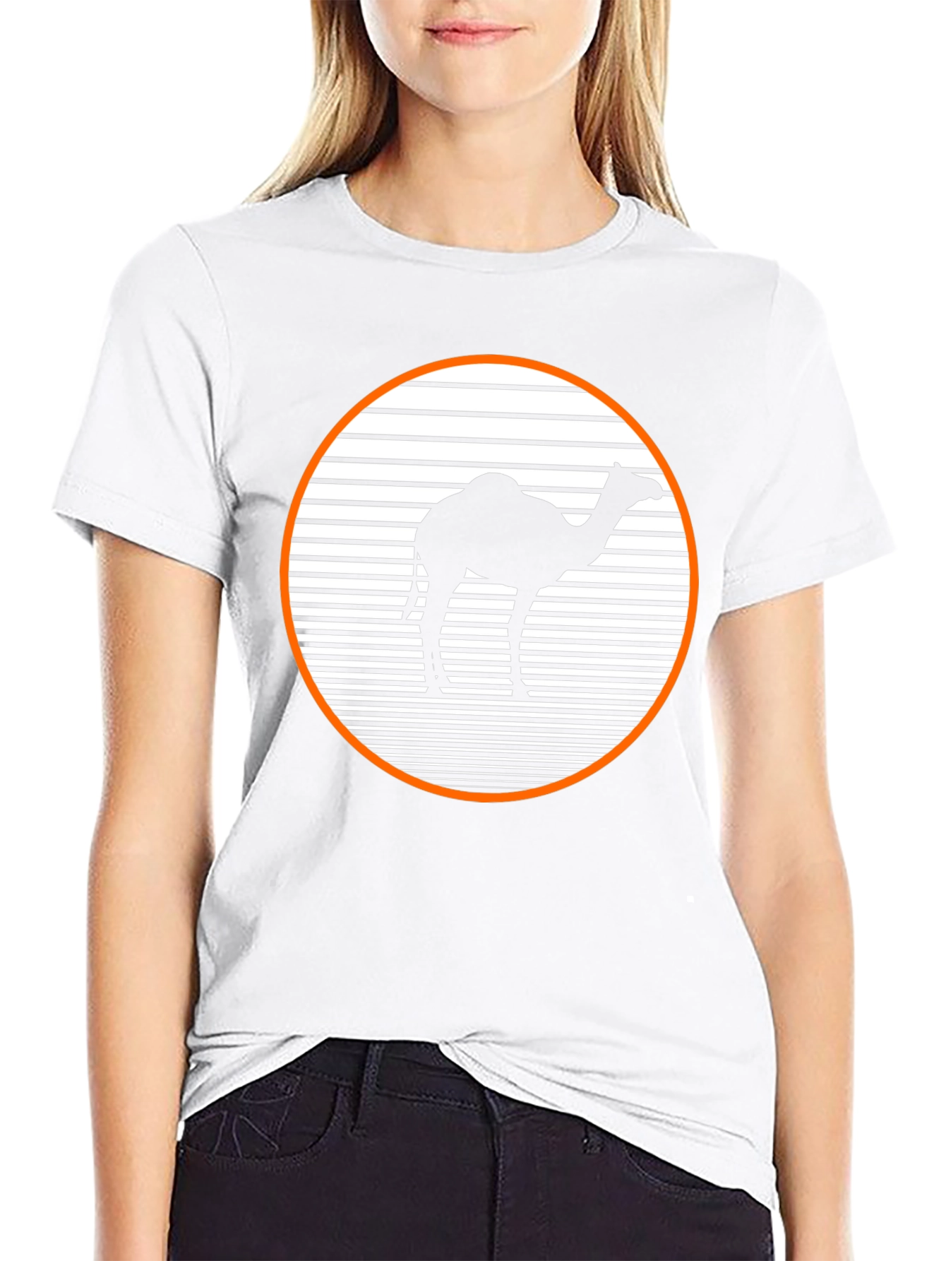 Retro Camel T-Shirt - Black Graphic Tee