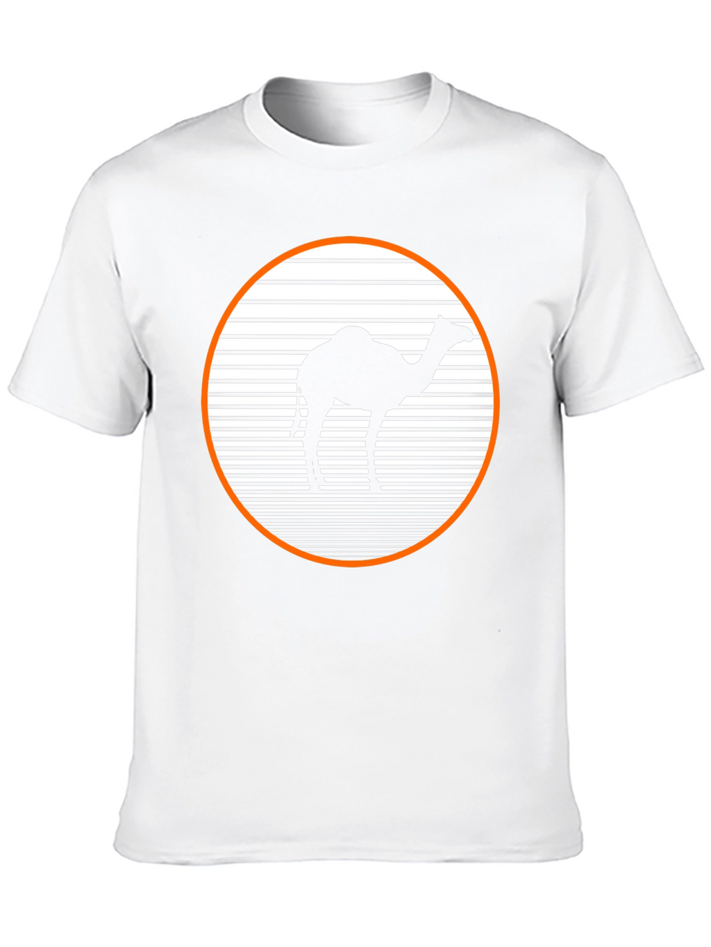 Retro Camel T-Shirt - Black Graphic Tee