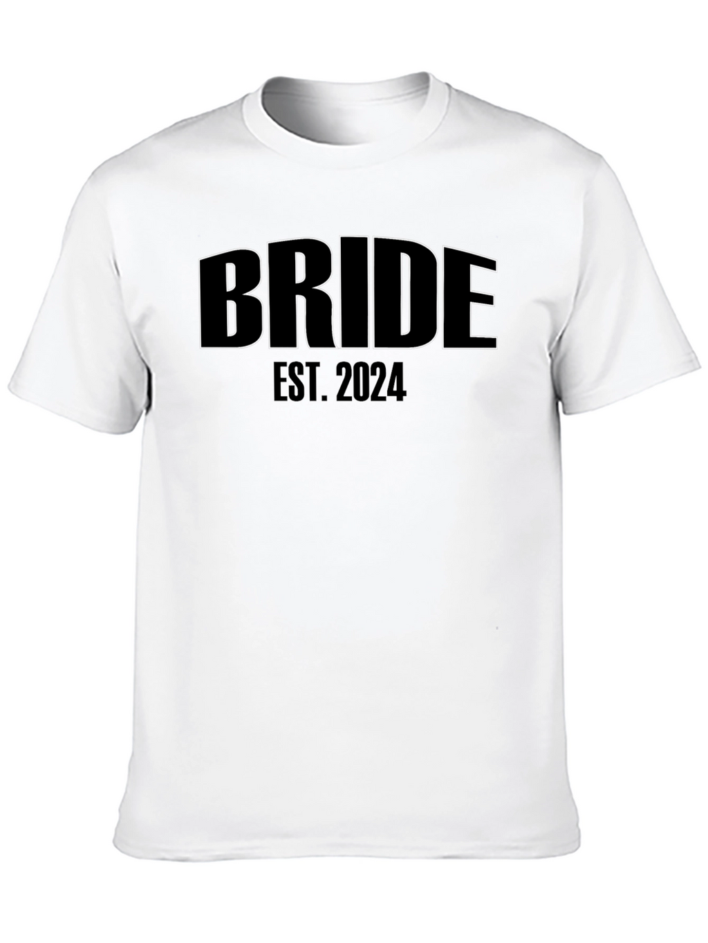 Bride Est. 2024 T-Shirt - Wedding Celebration Apparel