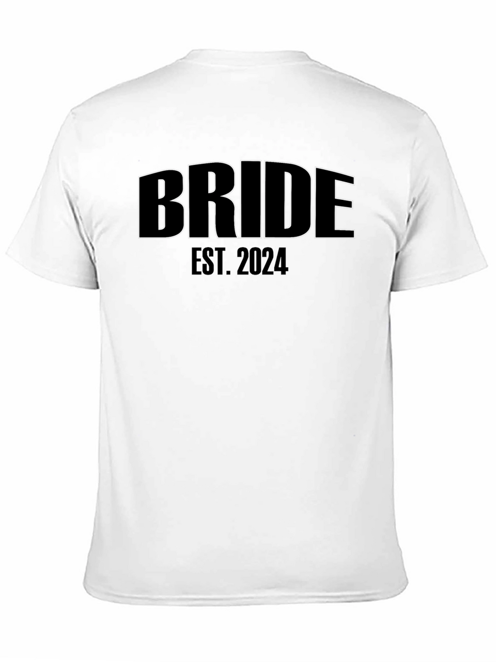 Bride Est. 2024 T-Shirt - Wedding Celebration Apparel