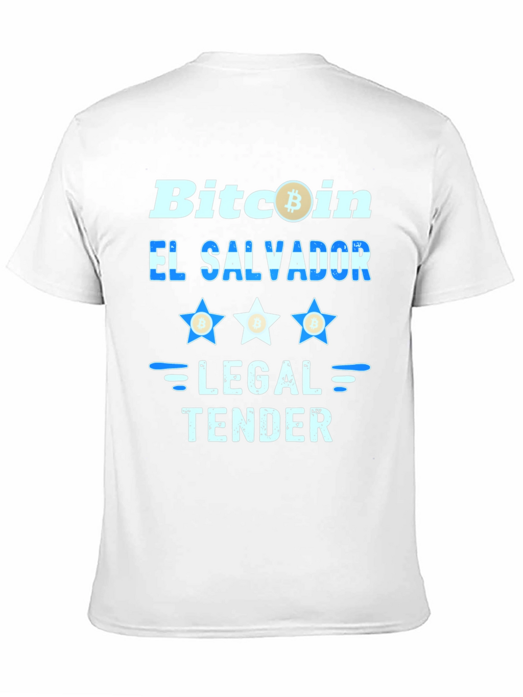 Bitcoin El Salvador Legal Tender Graphic Tee