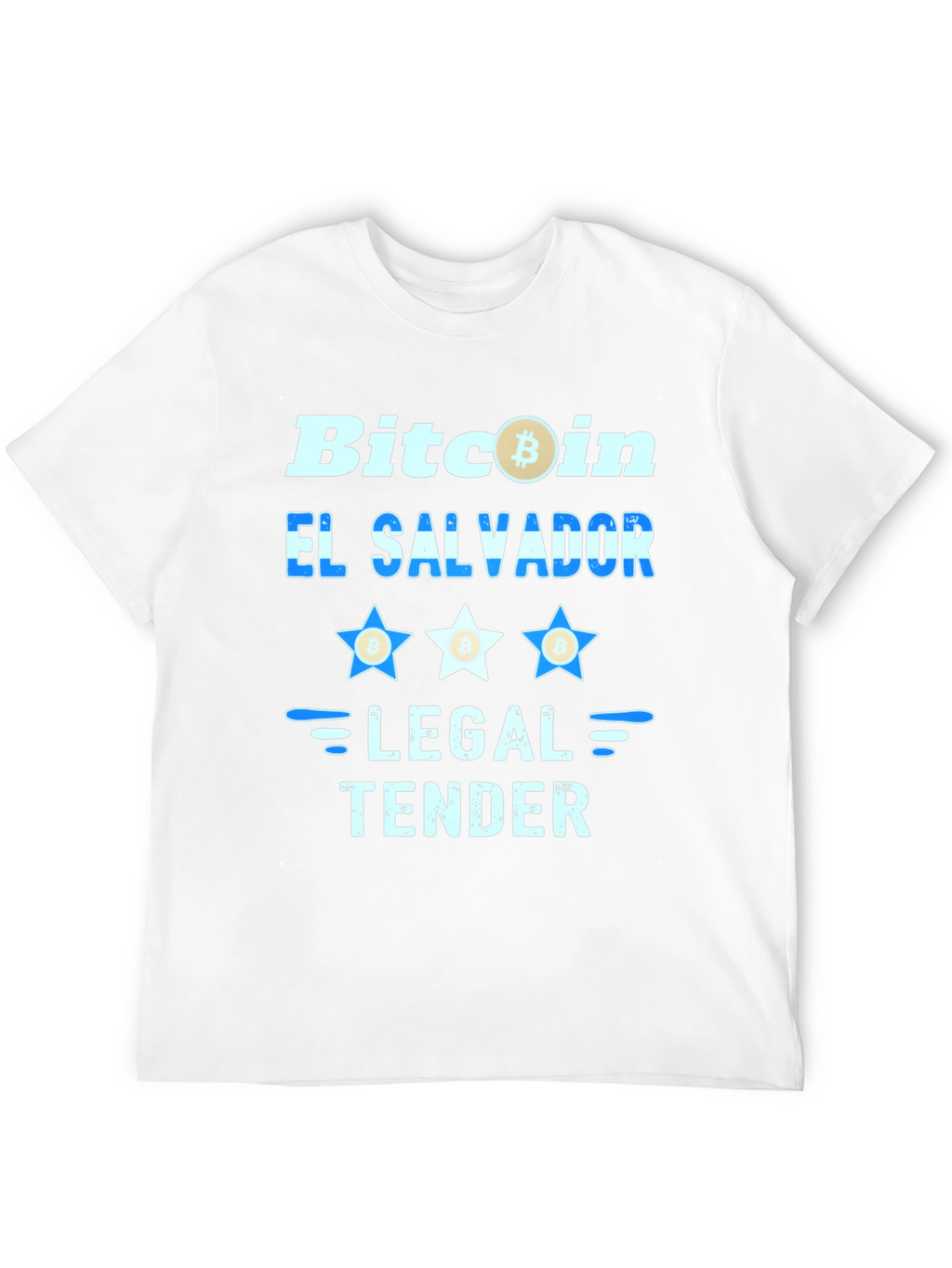 Bitcoin El Salvador Legal Tender Graphic Tee