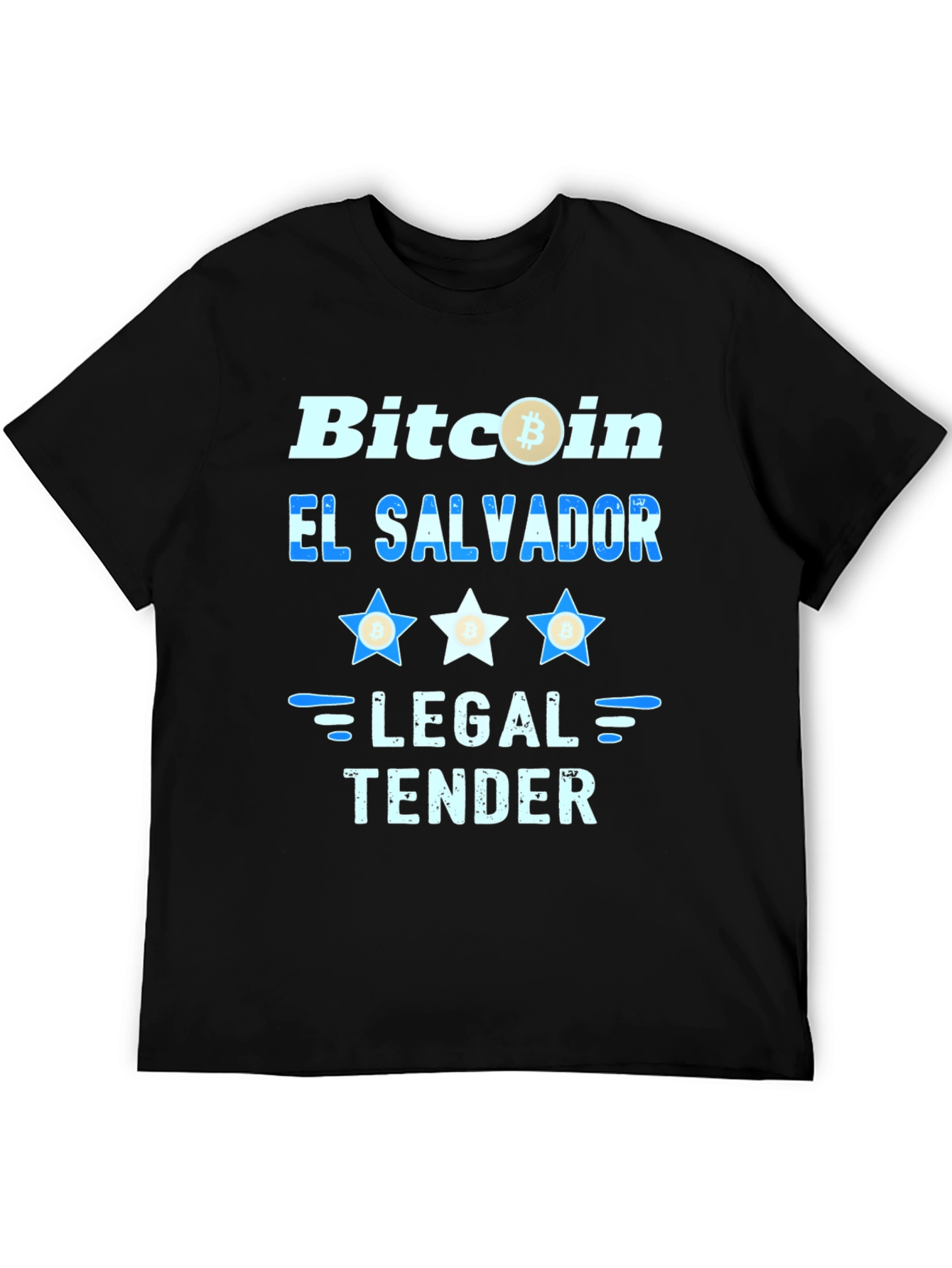 Bitcoin El Salvador Legal Tender Graphic Tee