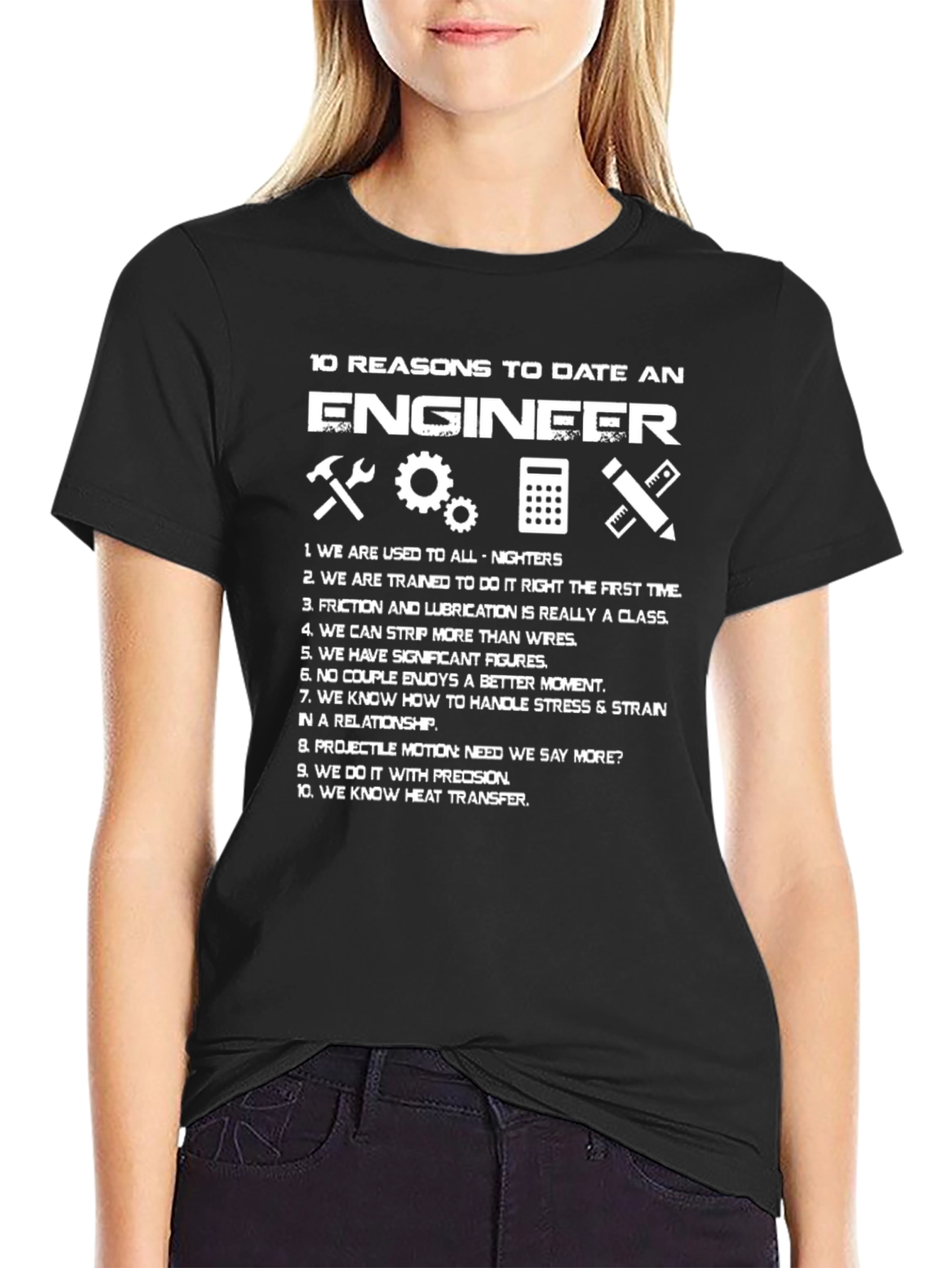 Engineer Reasons T-Shirt Funny Engineering Gift Idea