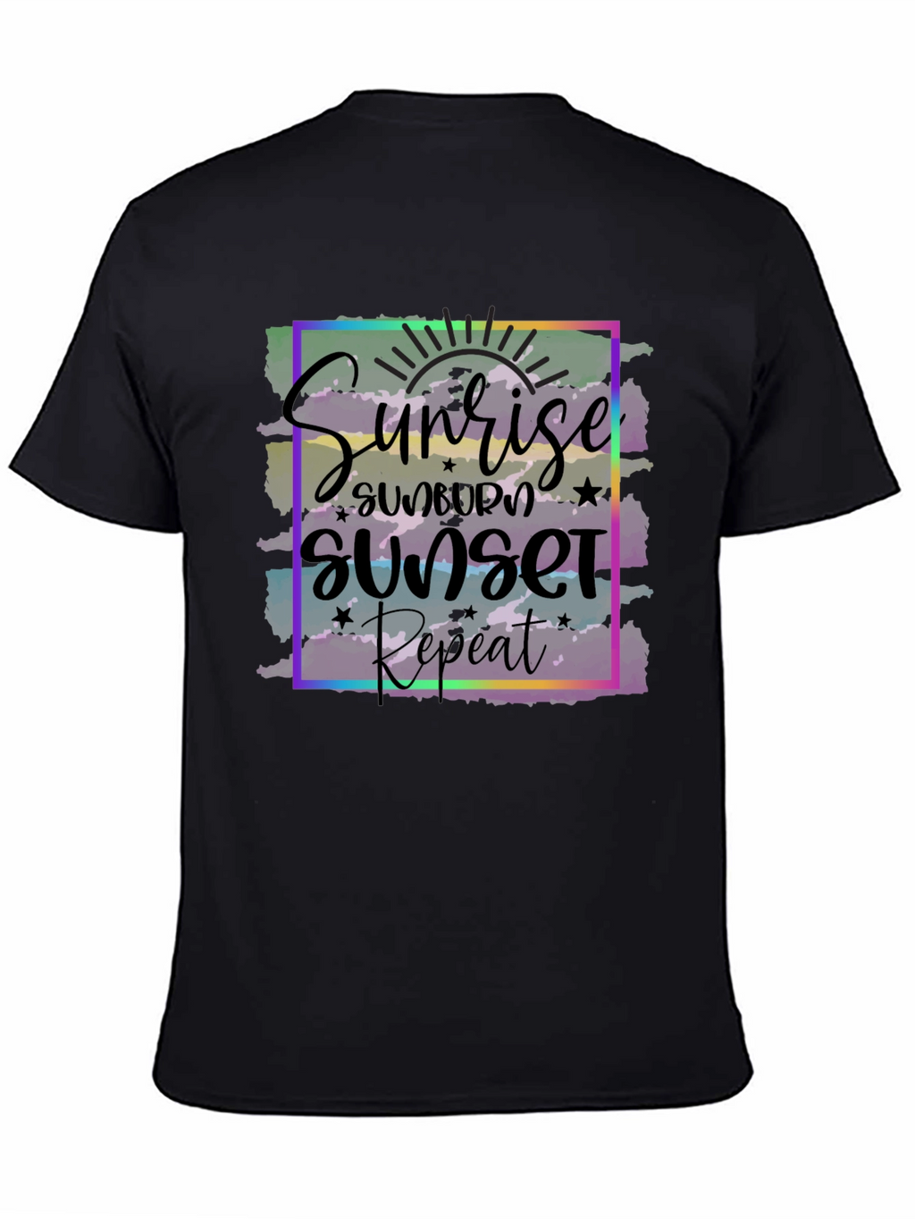 Sunrise Sunset Repeat Graphic T-Shirt