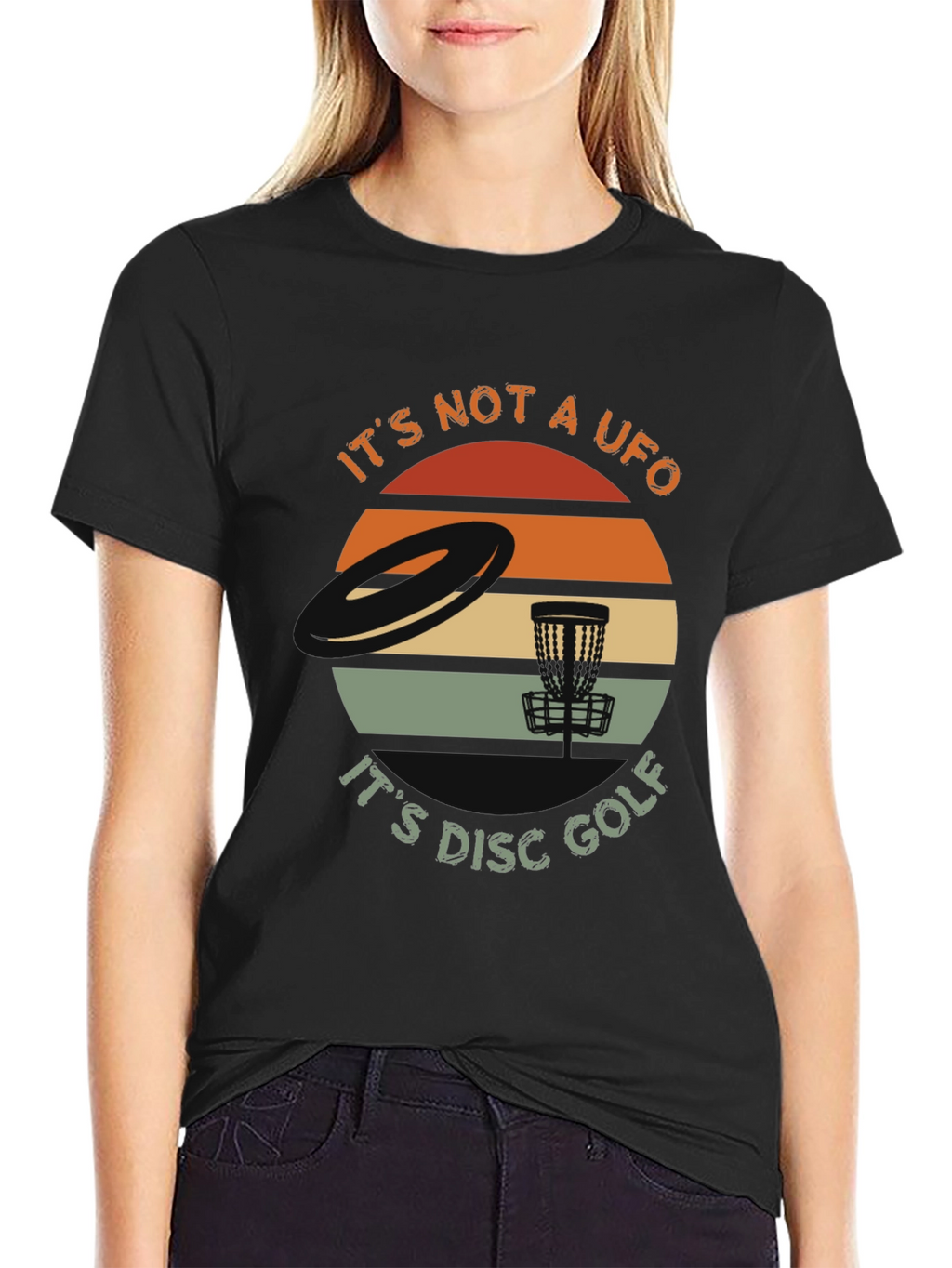 Its Not A UFO Disc Golf T-Shirt