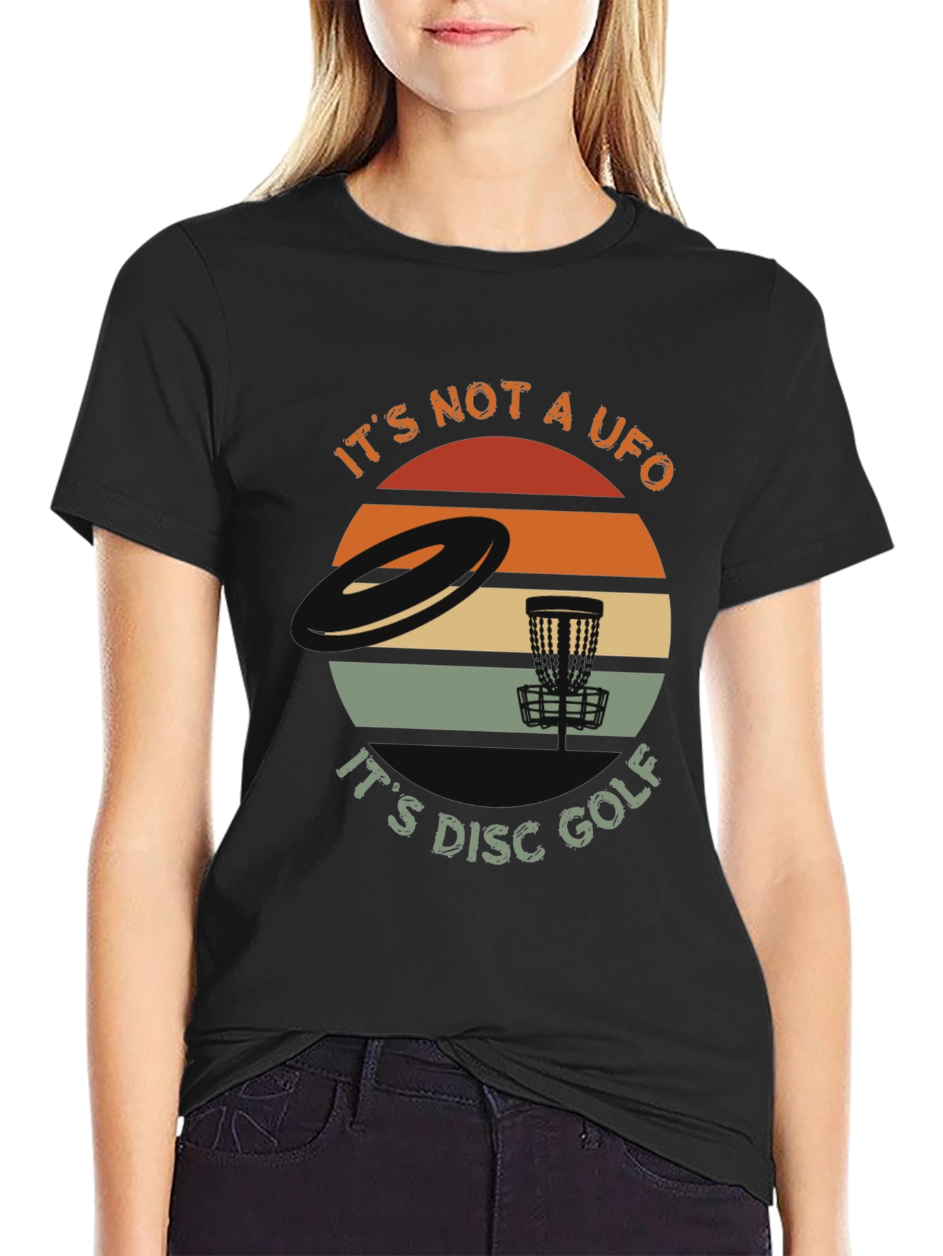 Its Not A UFO Disc Golf T-Shirt