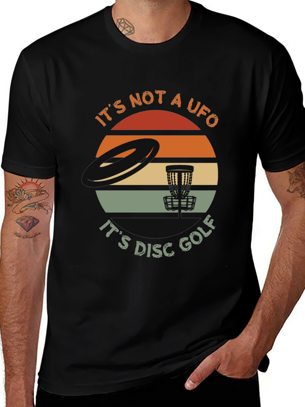 Its Not A UFO Disc Golf T-Shirt