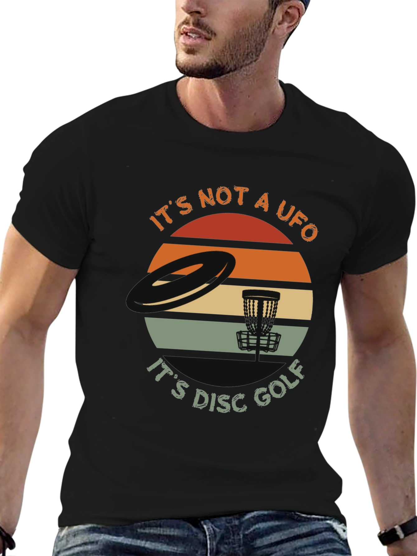 Its Not A UFO Disc Golf T-Shirt