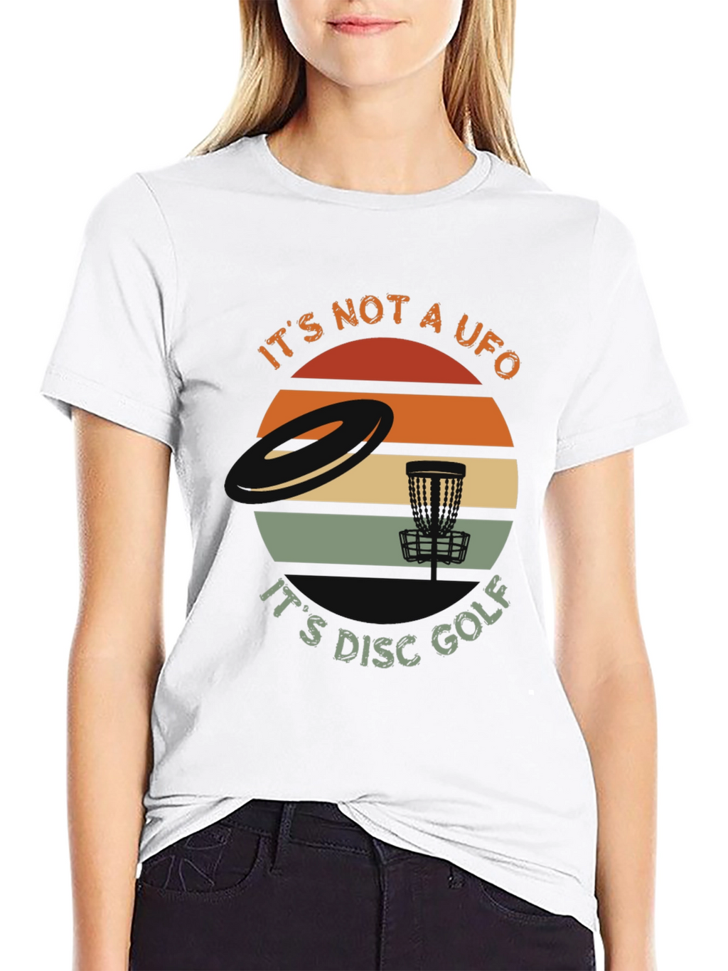Its Not A UFO Disc Golf T-Shirt