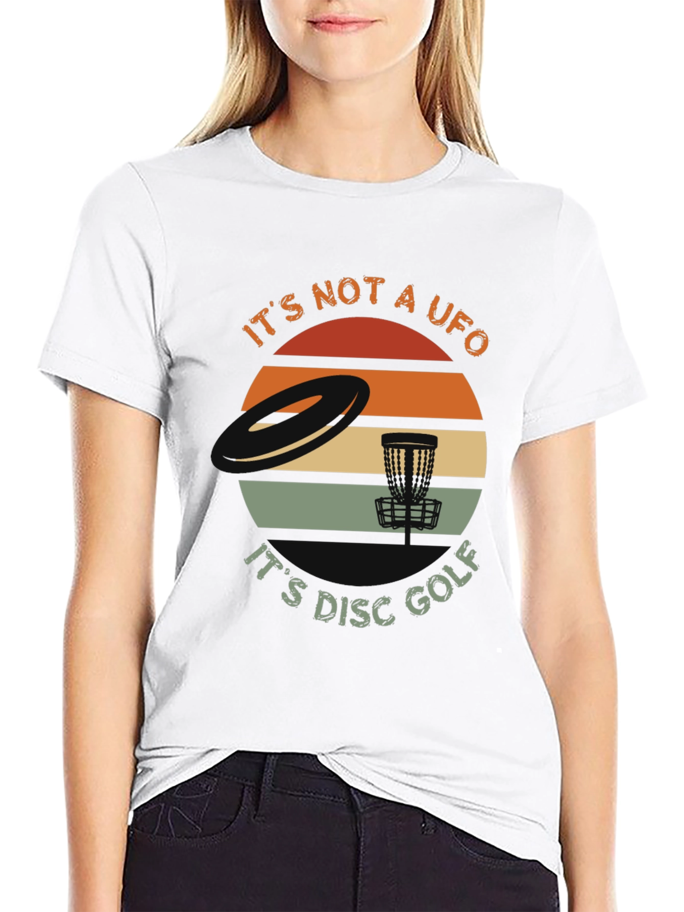 Its Not A UFO Disc Golf T-Shirt