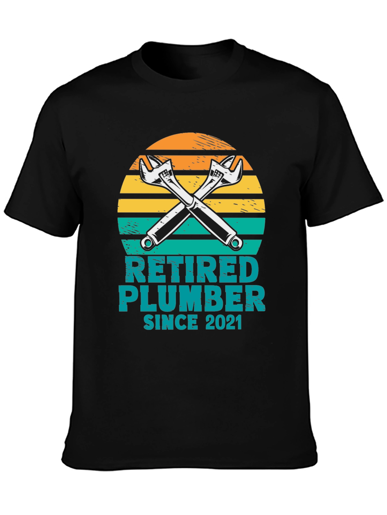 Retired Plumber Since 2021 T-Shirt