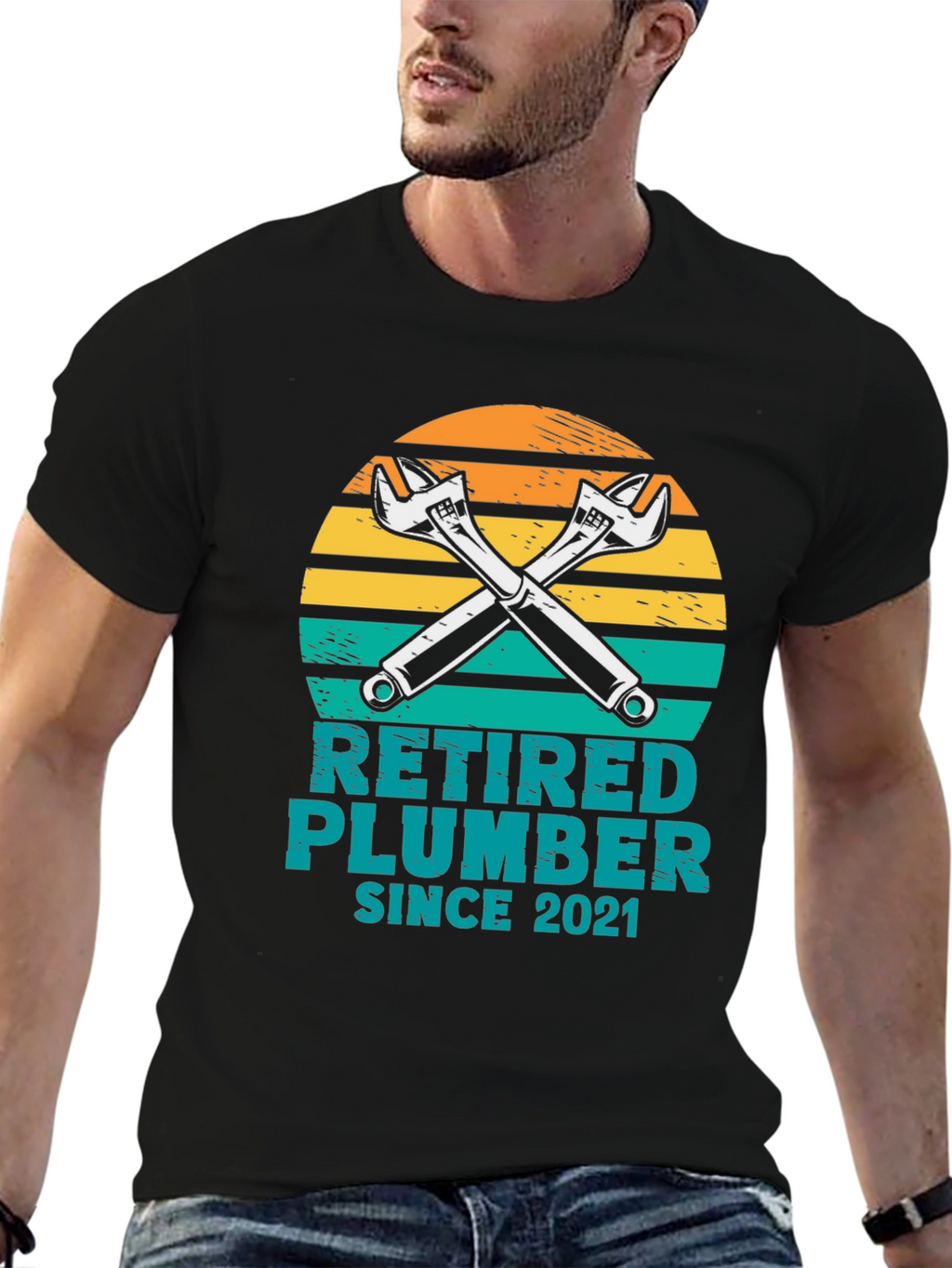 Retired Plumber Since 2021 T-Shirt