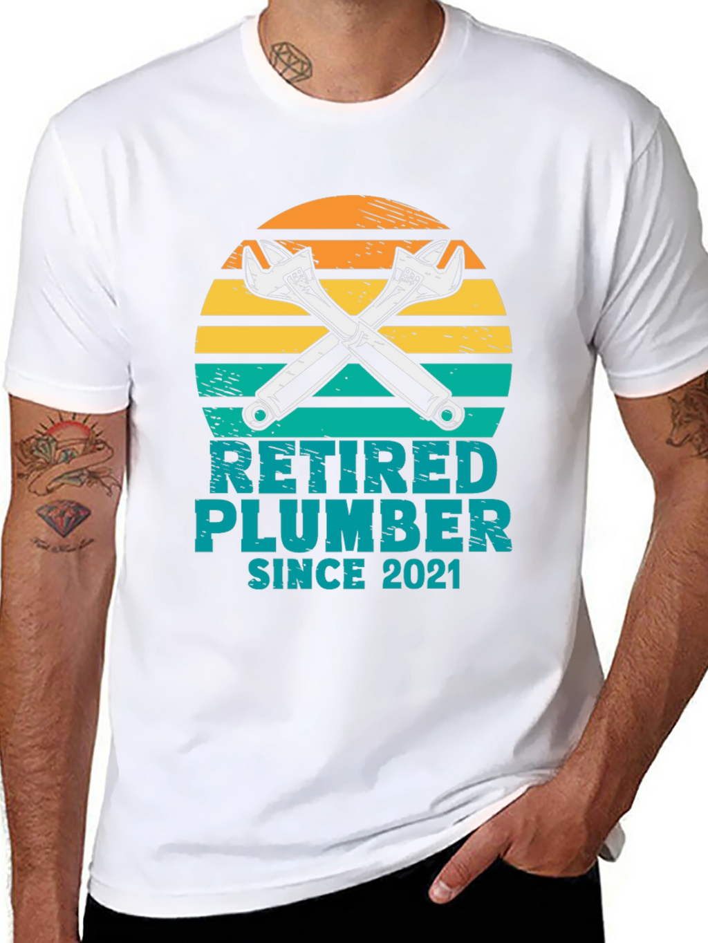Retired Plumber Since 2021 T-Shirt
