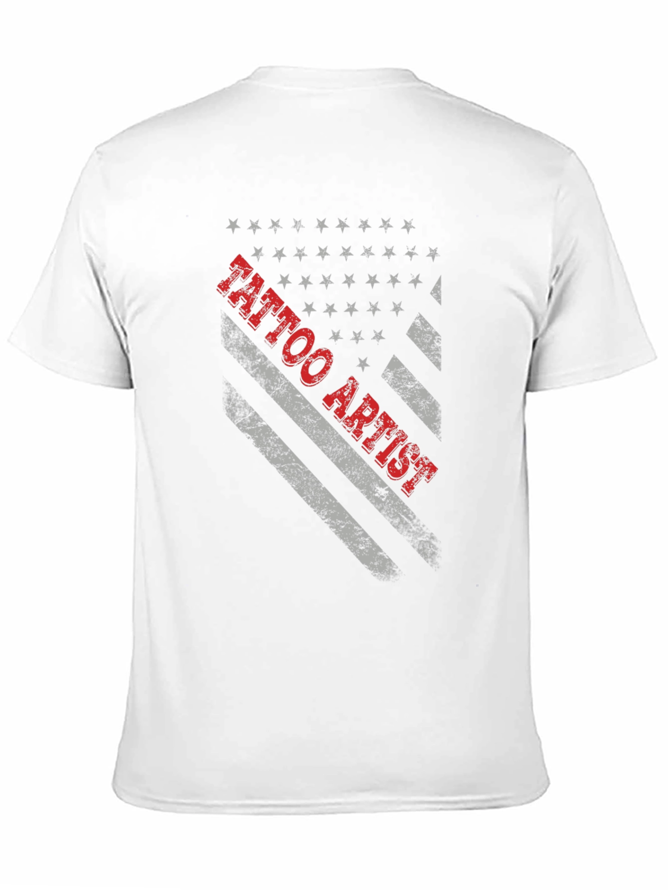 Tattoo Artist American Flag Graphic T-Shirt