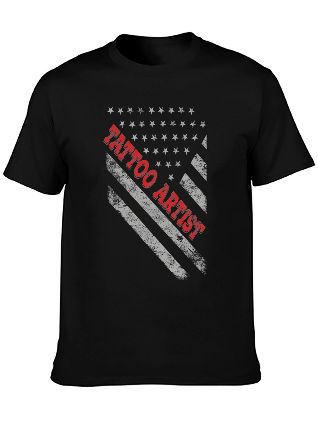 Tattoo Artist American Flag Graphic T-Shirt