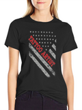 Tattoo Artist American Flag Graphic T-Shirt
