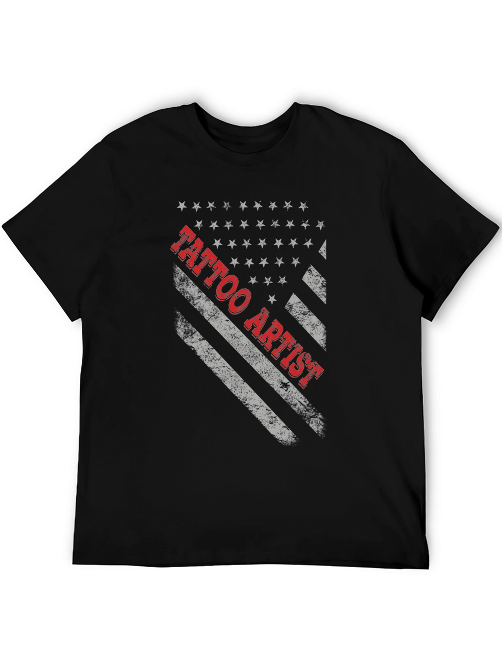 Tattoo Artist American Flag Graphic T-Shirt