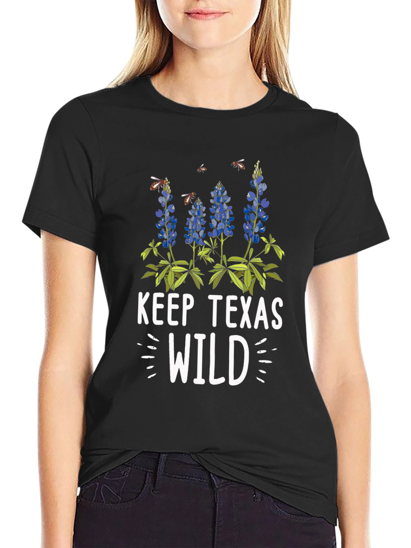 Keep Texas Wild Graphic Tee