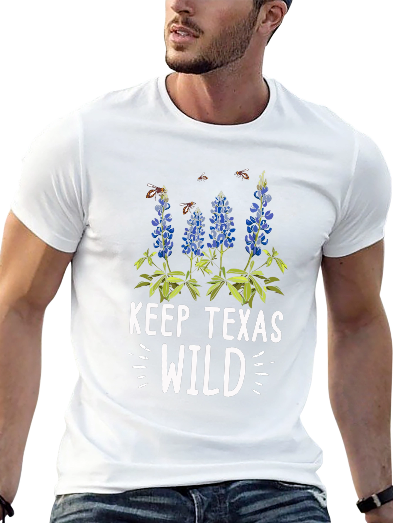 Keep Texas Wild Graphic Tee