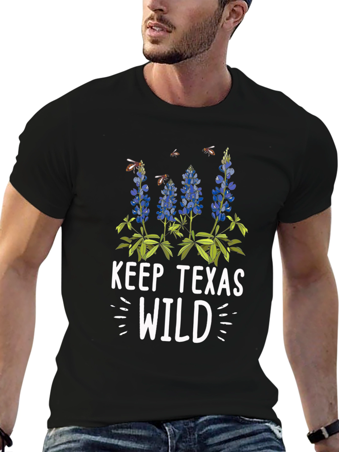 Keep Texas Wild Graphic Tee
