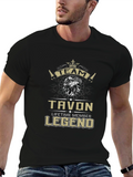 Team Tavon Legend Black Graphic Tee