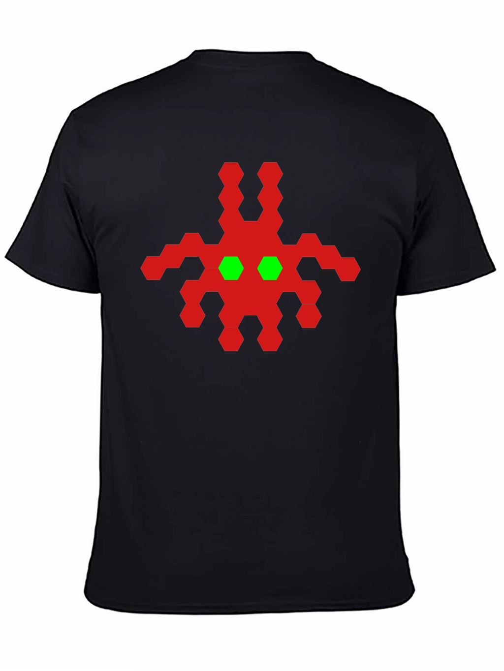 Retro Alien Graphic Tee - Black