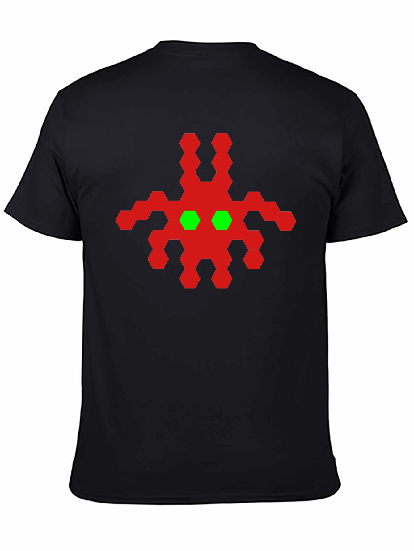 Retro Alien Graphic Tee - Black