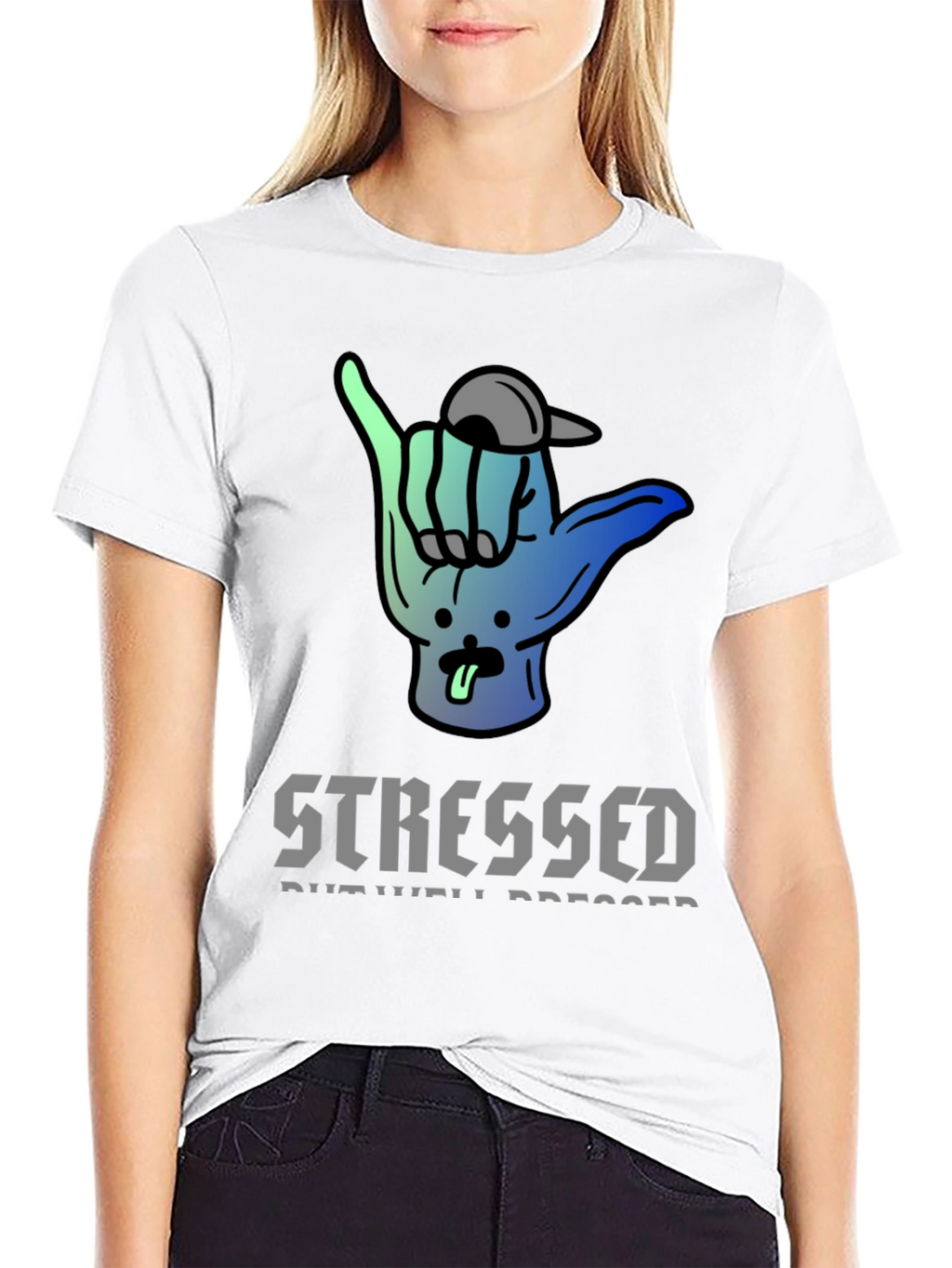 Stressed But Well Dressed Graphic Tee