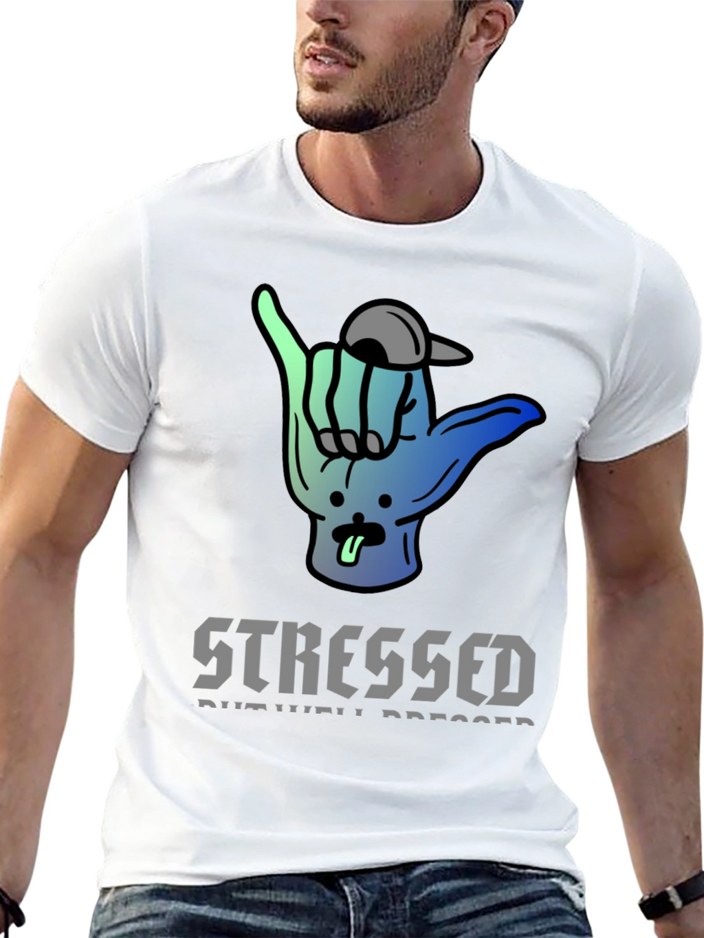Stressed But Well Dressed Graphic Tee