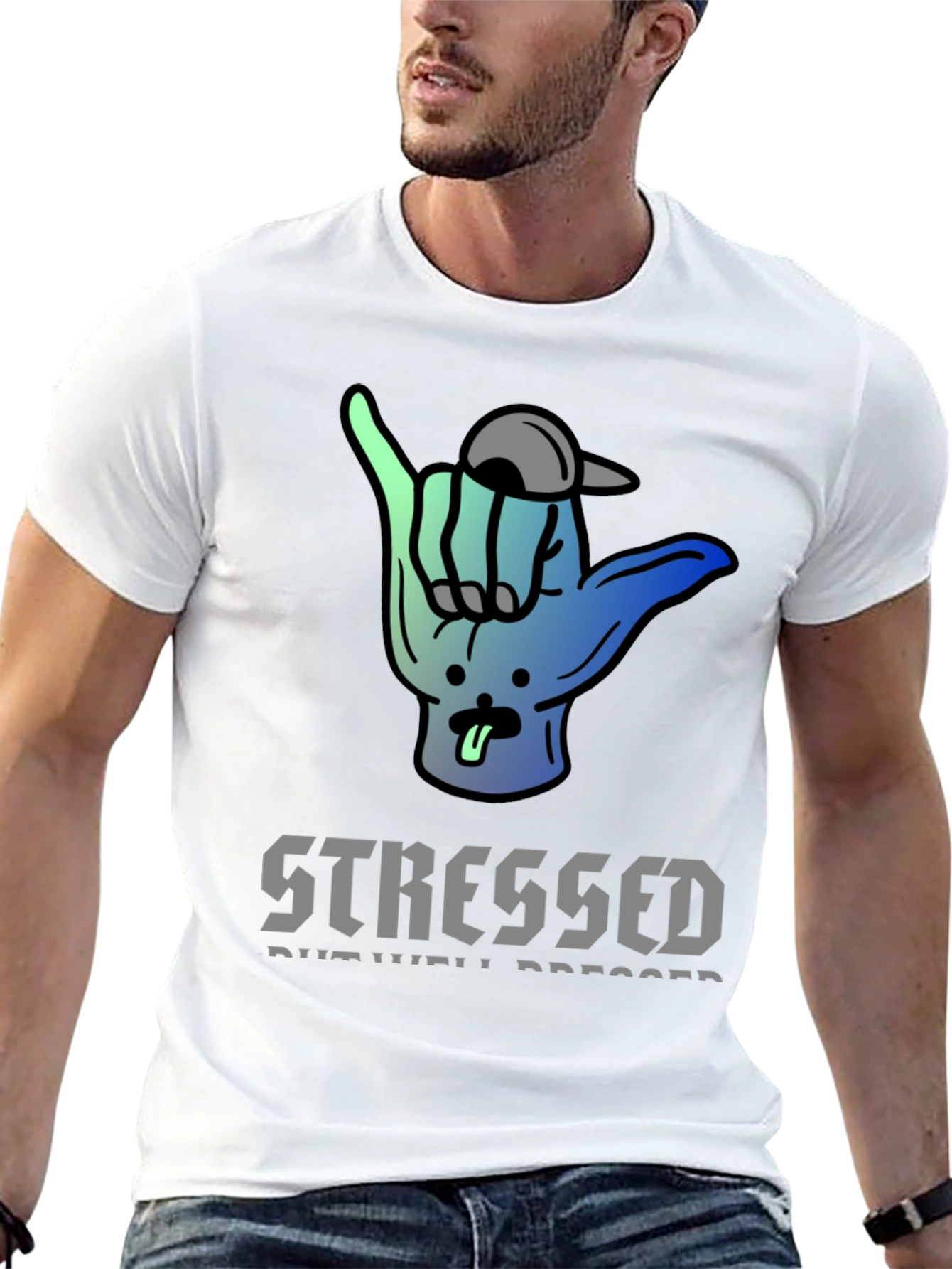 Stressed But Well Dressed Graphic Tee