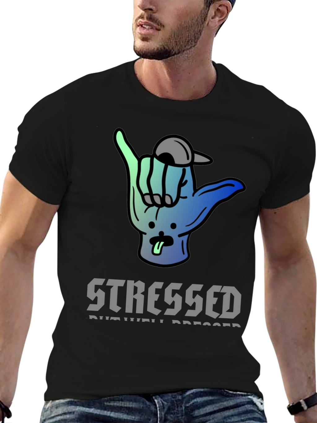 Stressed But Well Dressed Graphic Tee